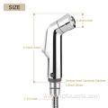 ABS Chrome Diaper Sprayer Shattaf Dual Function Bidet Sprayer Head